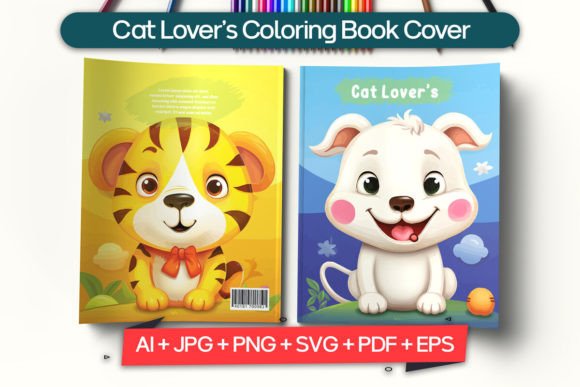 Create a Purr-fect Cover with the Cat Lover’s Coloring Book Cover