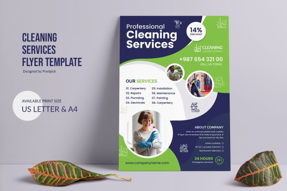 Effective Marketing with a Cleaning Service Flyer Template