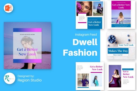 Instagram Feed - Dwell Fashion: A Template for Modern Visual Storytelling