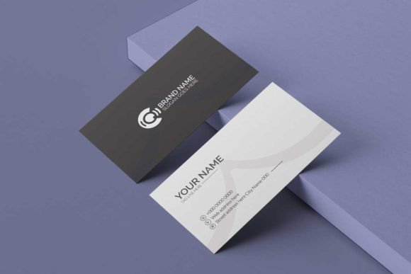 Make a Bold Statement with a Dark Printable Business Card Template