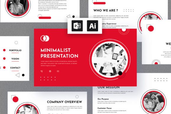 Mastering Minimal Presentation Template Layout