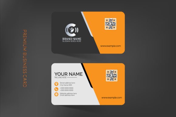 Modern Yellow Business Card: A Template for Professional Impact