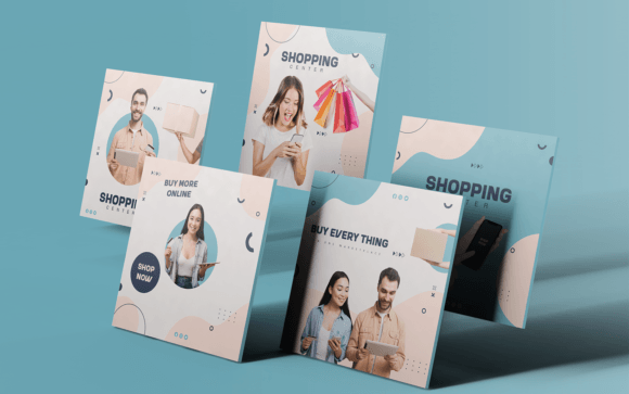 Online Shopping-Social Media-014-22: Your All-in-One Ecommerce Banner Kit