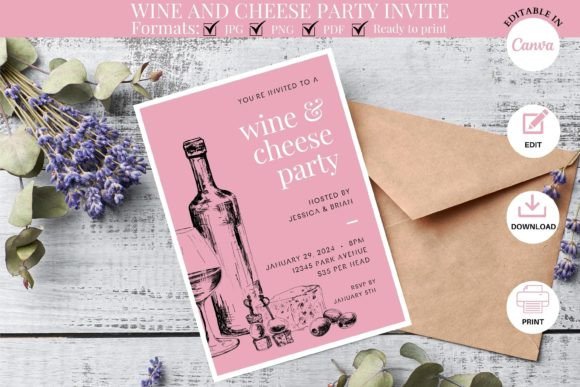 Plan a Chic Gathering with a Custom Invitation