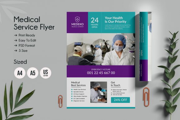 Professional Health & Medical Doctors Flyers for Modern Practices