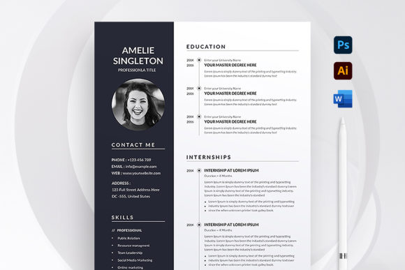 Resume Template | Modern Resume: Your Path to a Professional First Impression