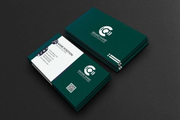 Stylish Business Card Template Design: A Modern First Impression